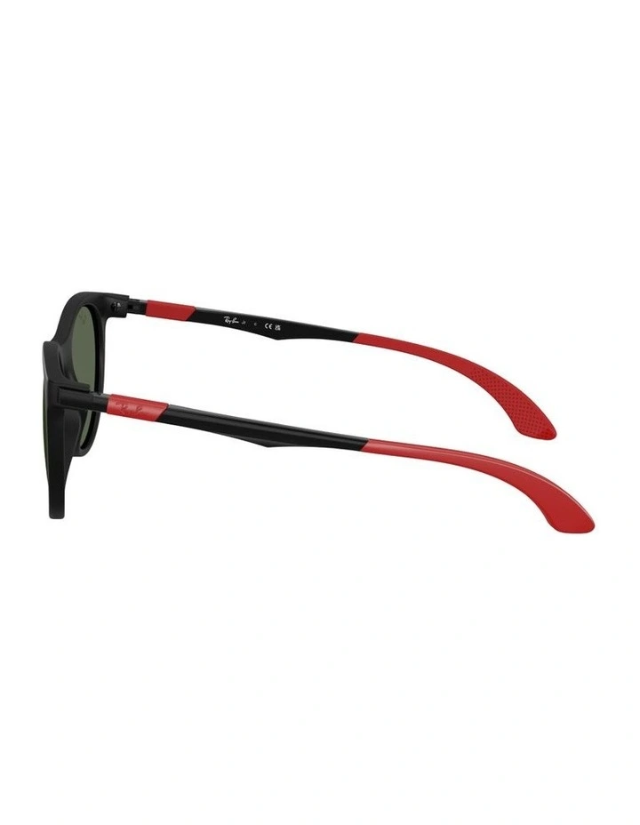 Nylon RB9082S Sunglasses in Black image 3