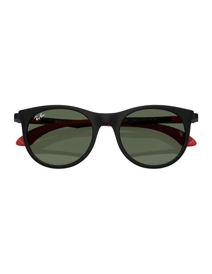 Nylon RB9082S Sunglasses in Black image 4