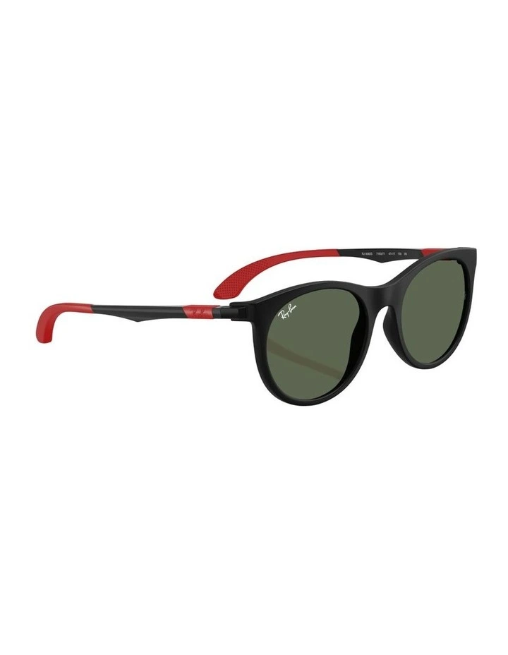 Nylon RB9082S Sunglasses in Black image 5