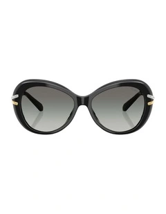 Acetate Sunglasses in Black