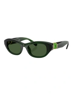 Propionate Sunglasses in Green