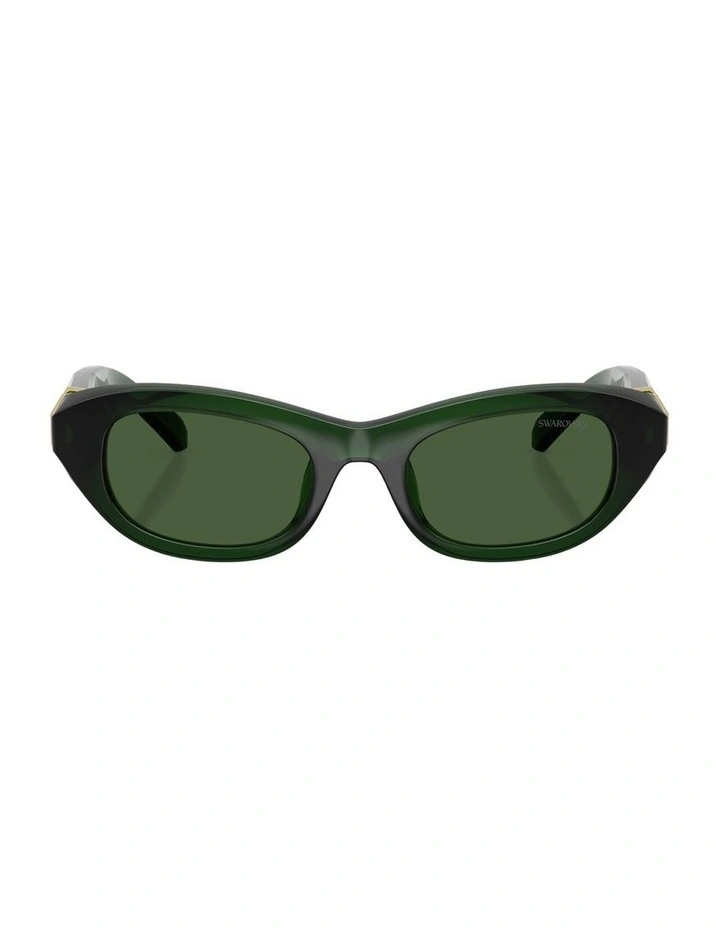 Propionate Sunglasses in Green image 2