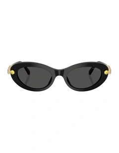 Acetate Sunglasses in Black