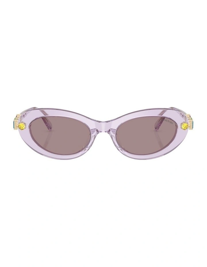 Acetate Sunglasses in Violet image 1