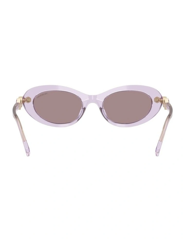 Acetate Sunglasses in Violet image 2