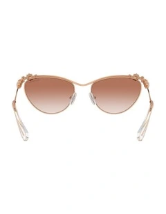 Metal Sunglasses in Pink