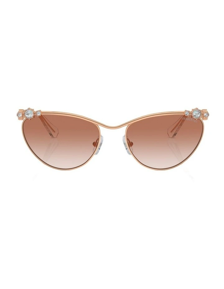 Metal Sunglasses in Pink image 2