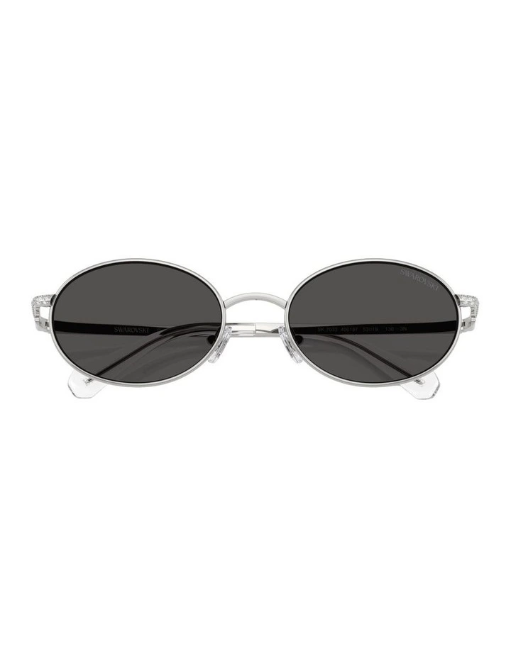 Metal Sunglasses in Silver image 4