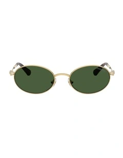 Metal Sunglasses in Gold