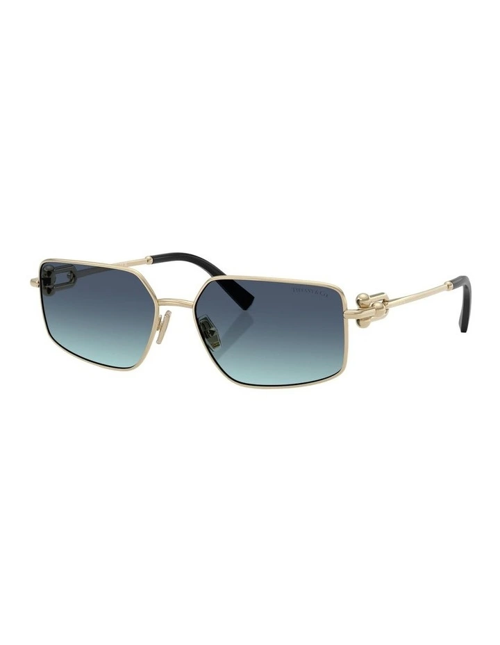 Metal Sunglasses in Gold image 1