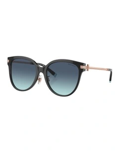 Acetate TF4193BF Sunglasses in Black