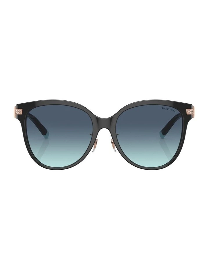 Acetate TF4193BF Sunglasses in Black image 2