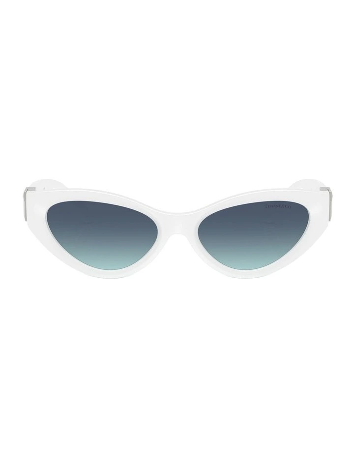 Injected Sunglasses in White image 1