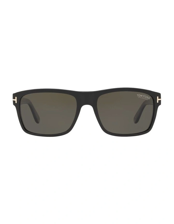 Acetate Polarised FT0678 Sunglasses in Black image 2