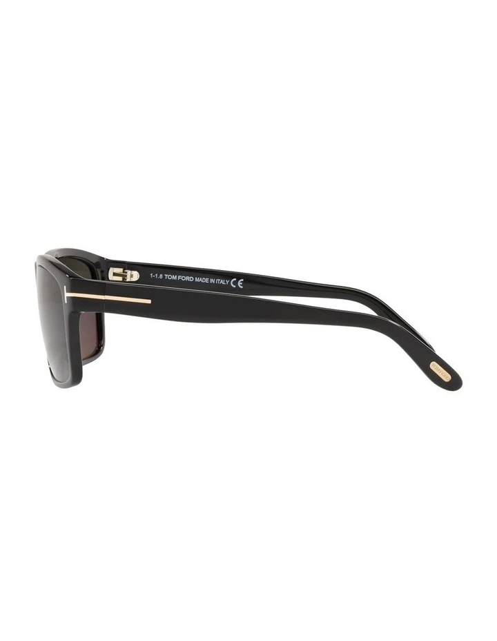 Acetate Polarised FT0678 Sunglasses in Black image 3