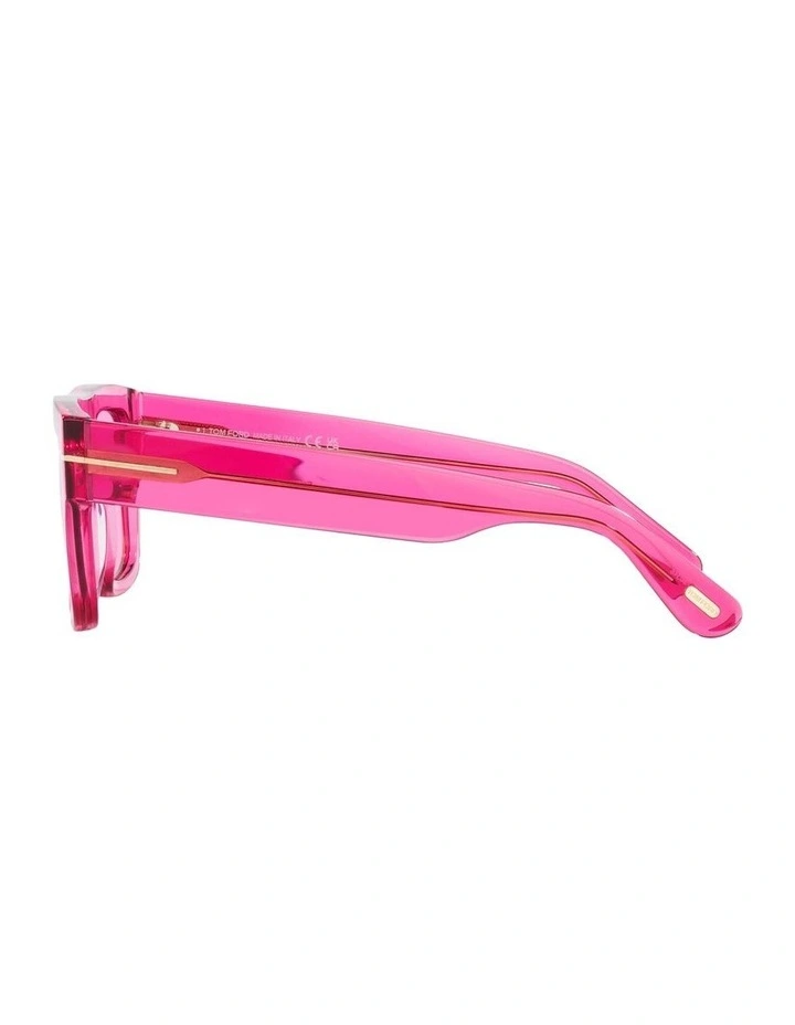Acetate FT0711 Sunglasses in Pink image 2
