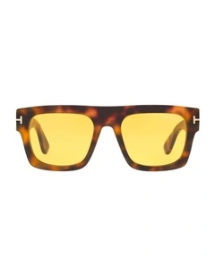 Acetate FT0711 Sunglasses in Tortoise