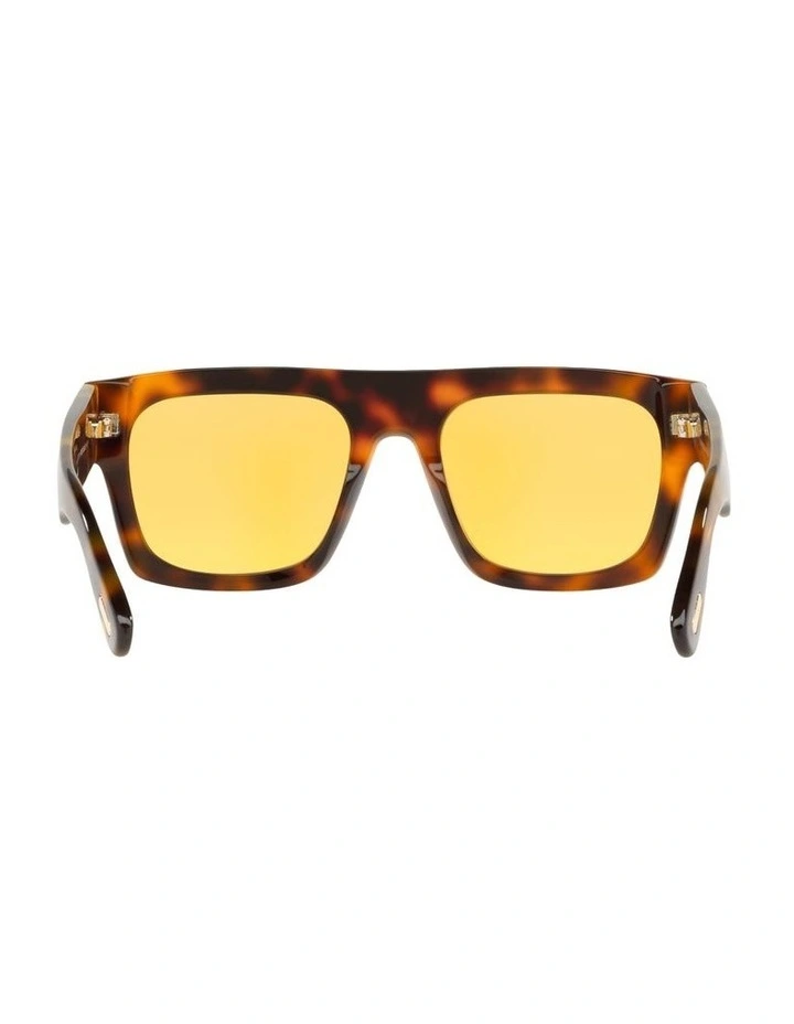 Acetate FT0711 Sunglasses in Tortoise image 2
