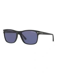 Acetate Polarised FT0698 Sunglasses in Black