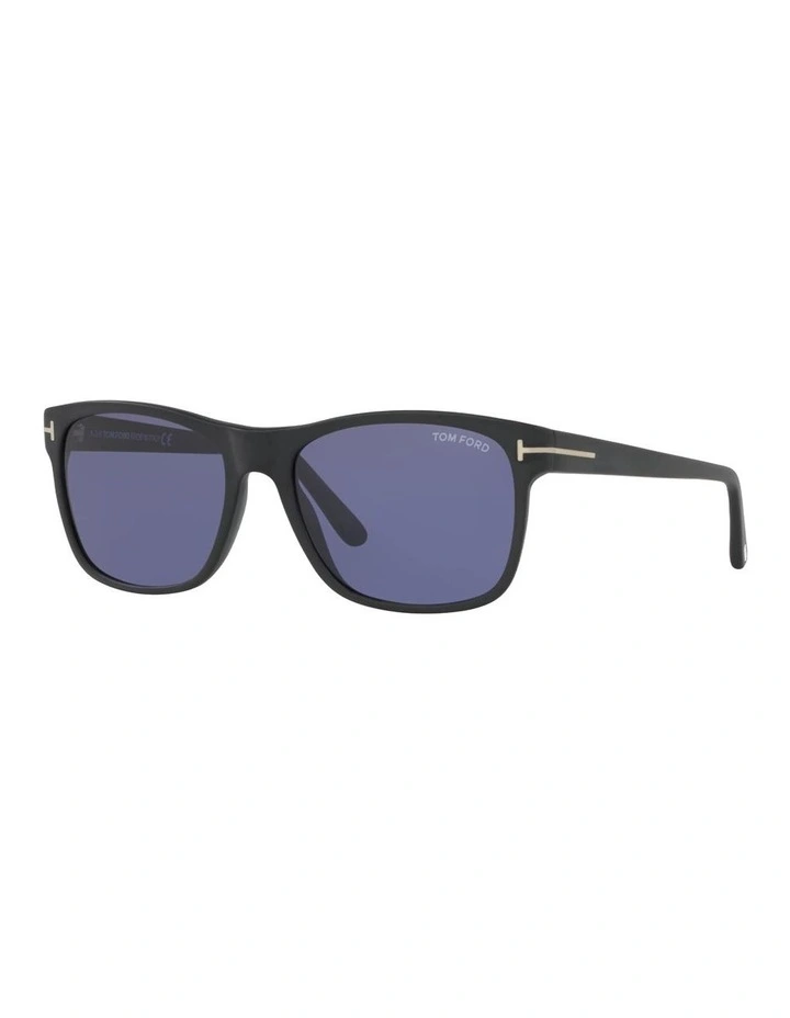 Acetate Polarised FT0698 Sunglasses in Black image 1