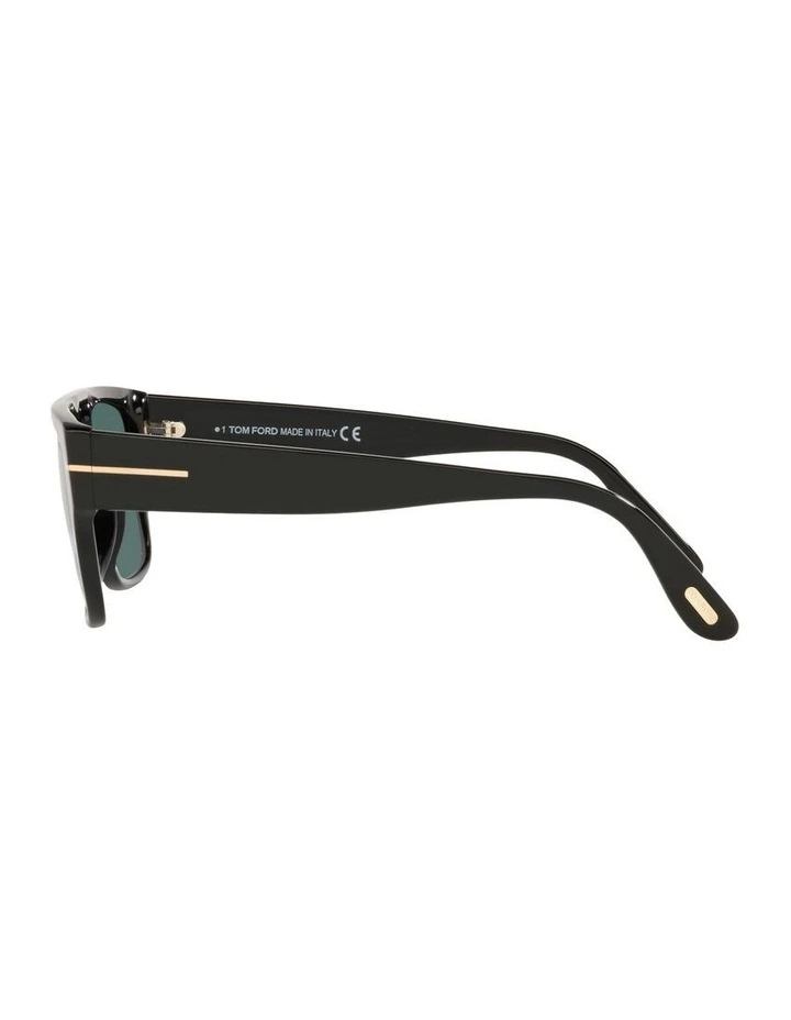Acetate FT0907 Sunglasses in Black image 3