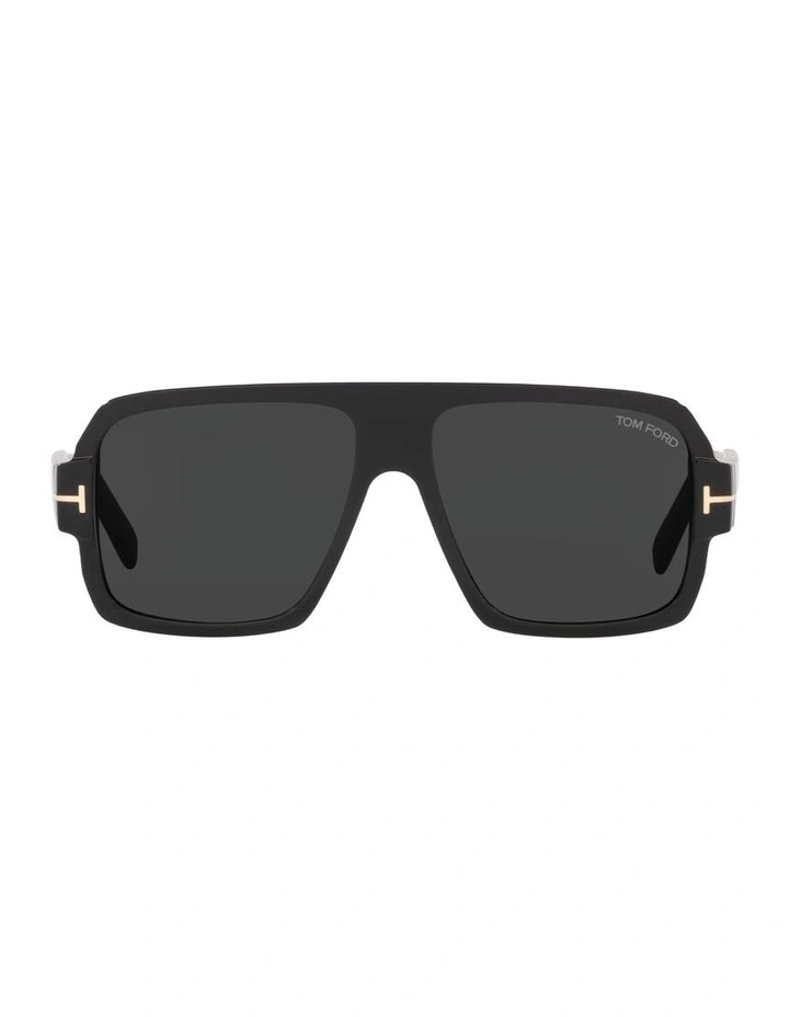 Acetate FT0933 Sunglasses in Black image 1