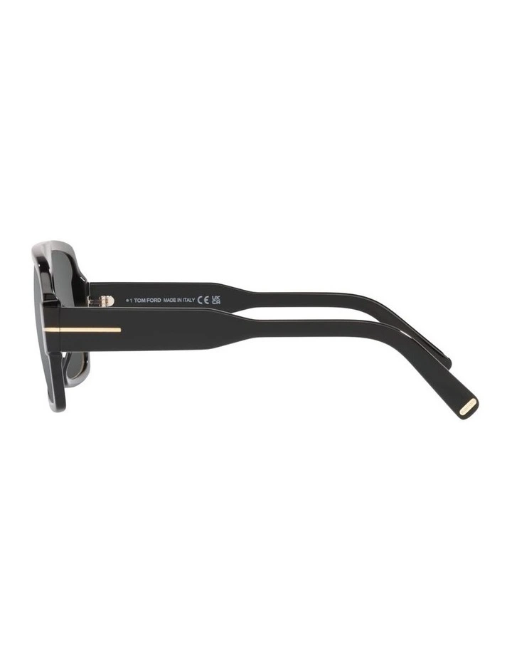 Acetate FT0933 Sunglasses in Black image 2