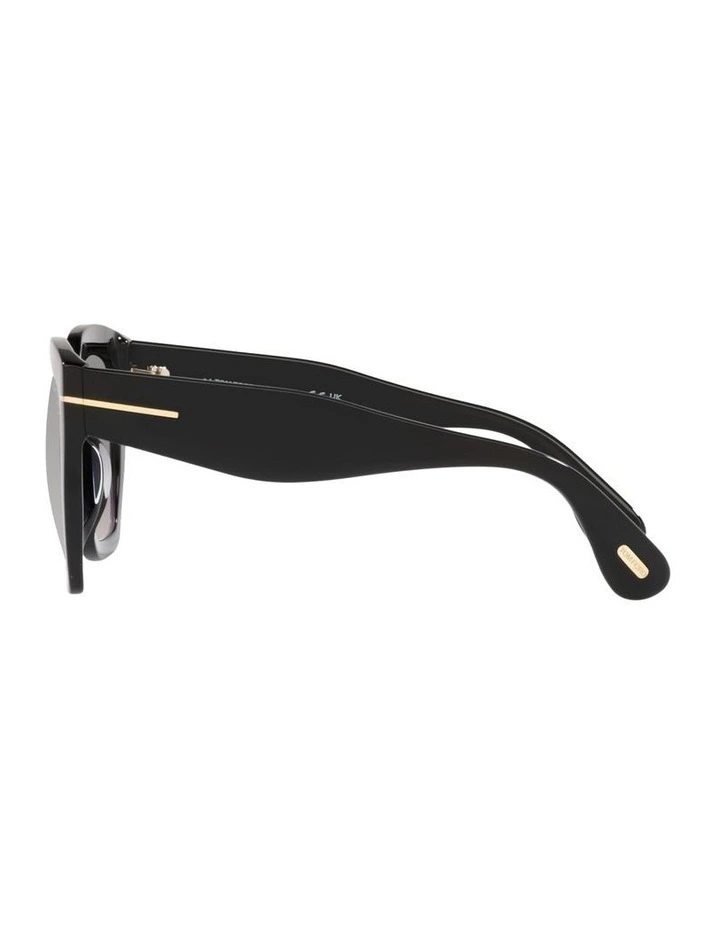 Acetate FT0939 Sunglasses in Black image 2