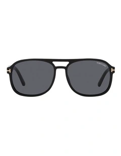 Rosco Acetate Sunglasses in Black