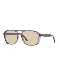 Rosco Acetate Sunglasses in Grey
