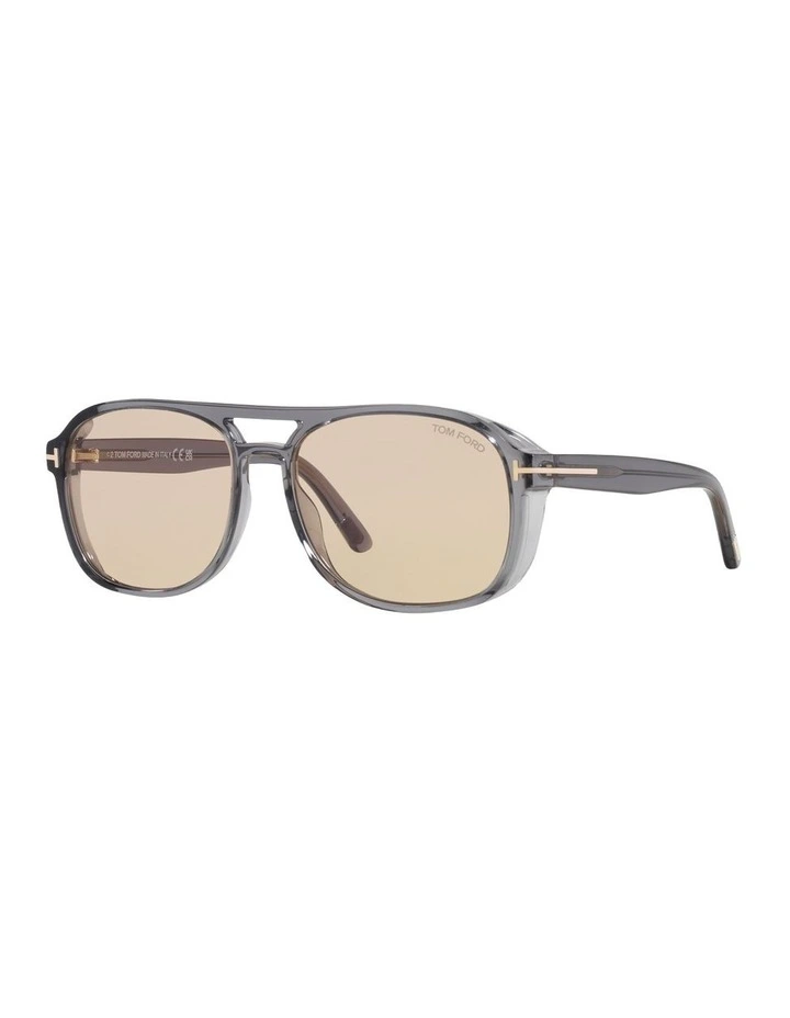Rosco Acetate Sunglasses in Grey image 1