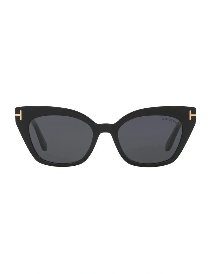 Juliette Acetate Sunglasses in Black image 1