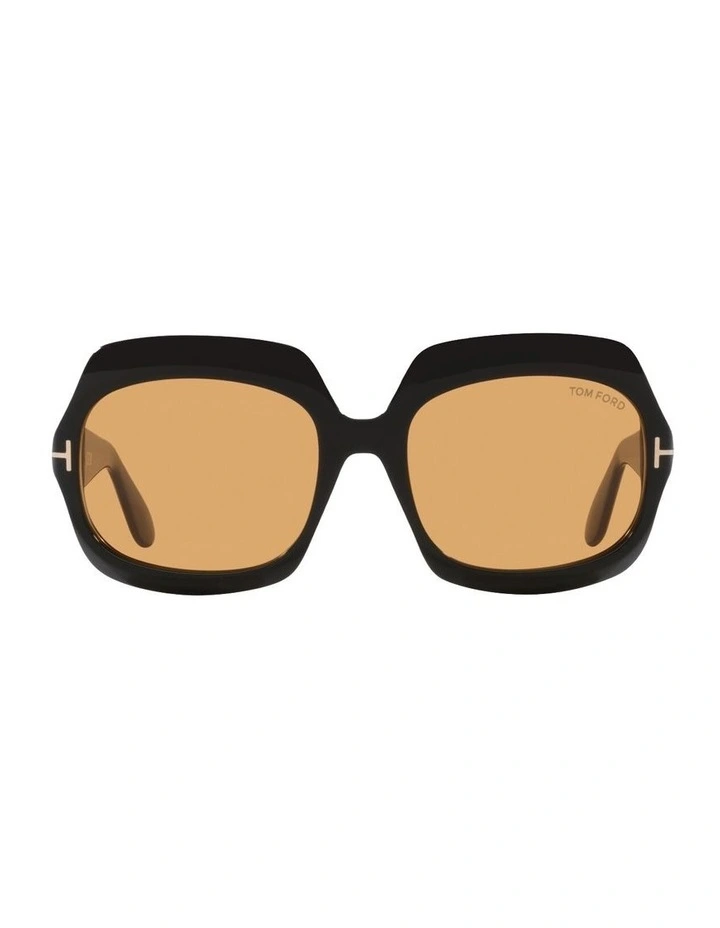 Ren Acetate Sunglasses in Black image 2
