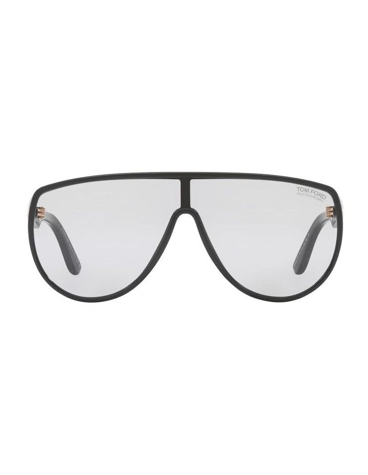 Achilles Injected Sunglasses in Black image 1
