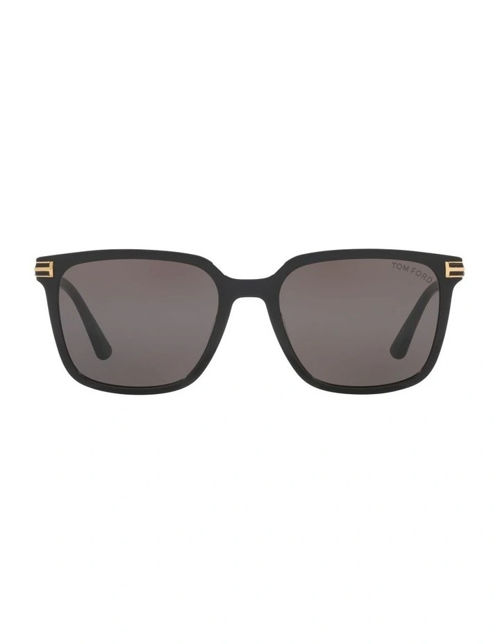 Jochem Acetate Sunglasses in Black image 1