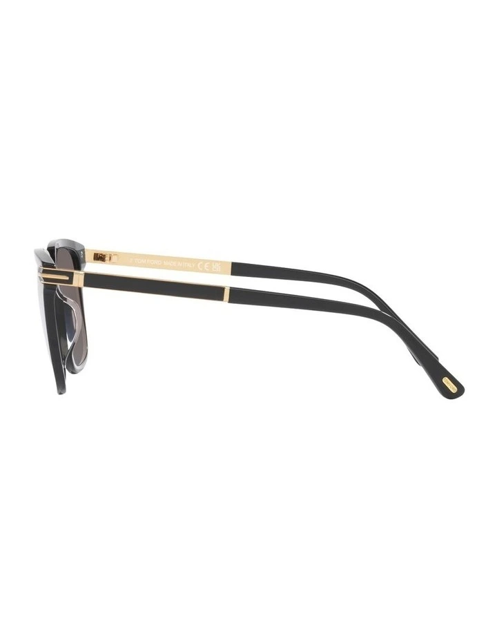 Jochem Acetate Sunglasses in Black image 3
