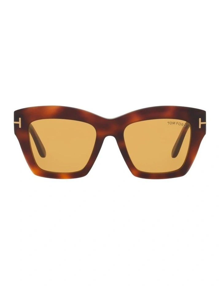 Acetate FT1191 Sunglasses in Tortoise image 2