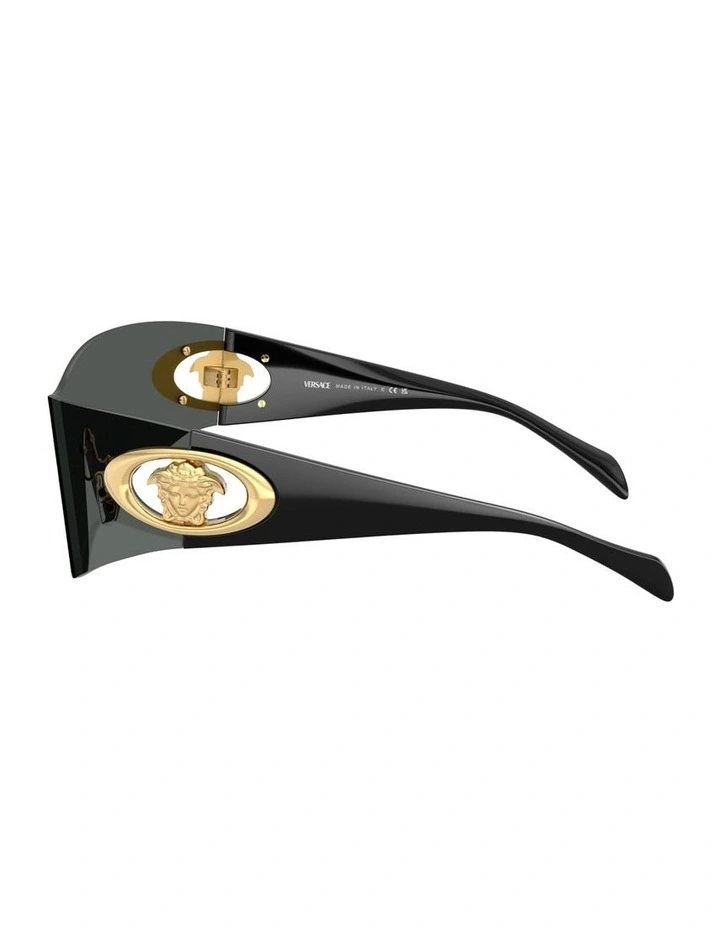 Metal Sunglasses in Grey image 3