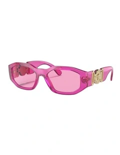 Biggie Nylon Sunglasses in Pink