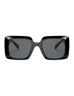 Acetate Sunglasses in Black