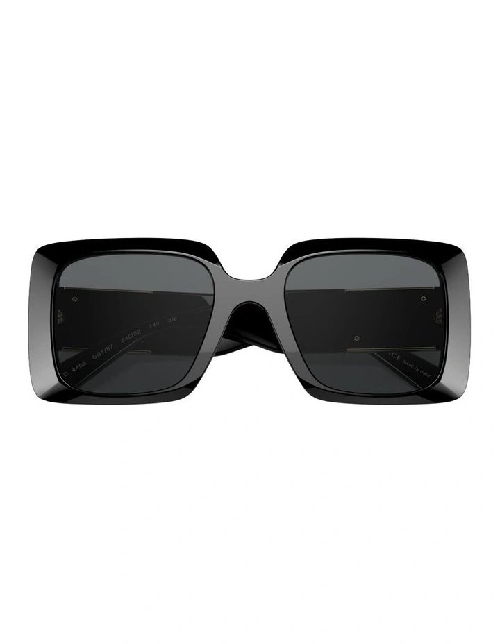 Acetate Sunglasses in Black image 3