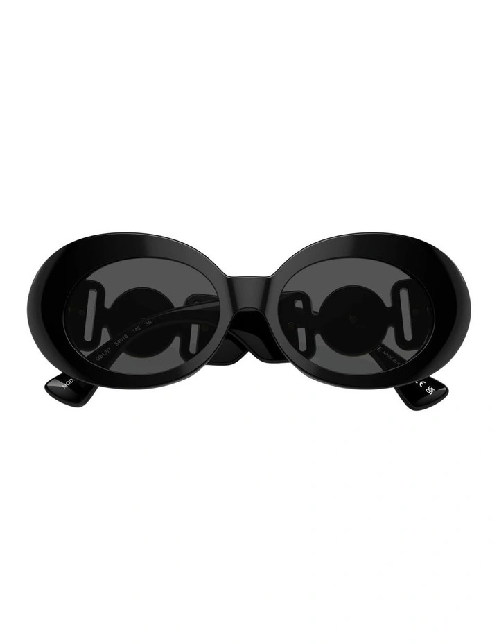 Acetate VE4426BU Sunglasses in Black image 5