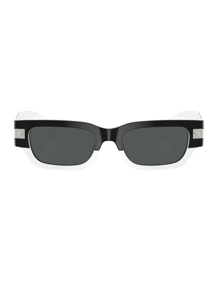Acetate Sunglasses in Black image 1