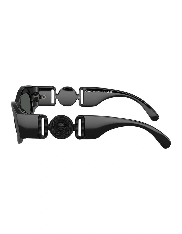 Injected Sunglasses in Black image 3