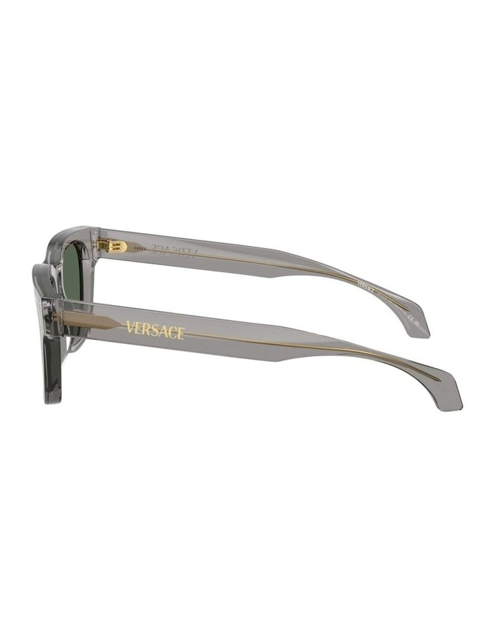 Acetate Sunglasses in Grey image 3