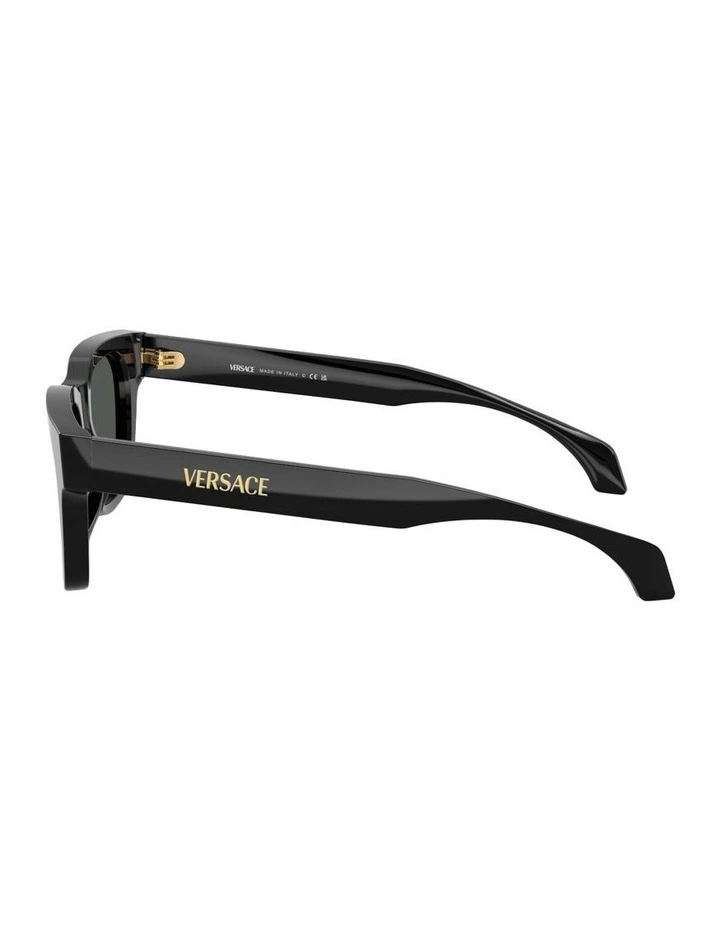 Acetate Sunglasses in Black image 3