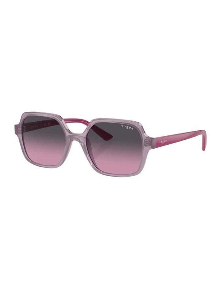 Injected Sunglasses in Pink image 1