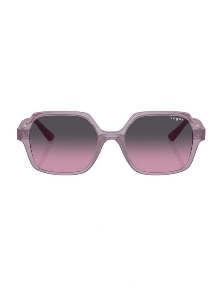Injected Sunglasses in Pink image 2