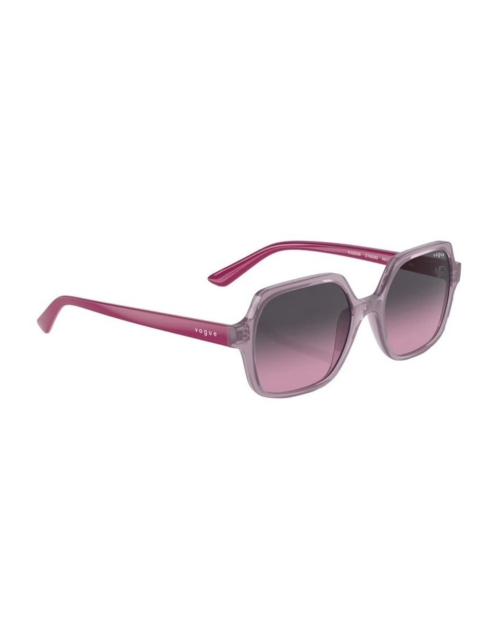 Injected Sunglasses in Pink image 5