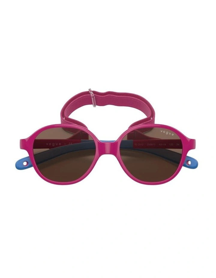 Injected Sunglasses in Pink image 2